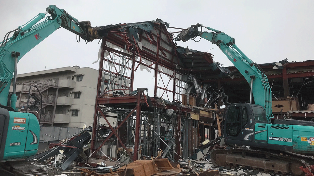 建物解体工事・産業廃棄物収集運搬業・土木工事・リフォーム事業・販売事業の三建グループ株式会社の各種工事写真4